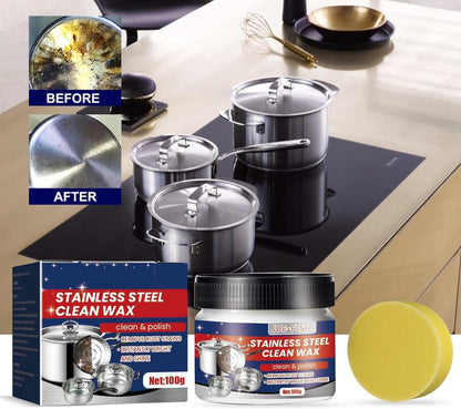 Stainless Steel Cleaning Wax- 100g