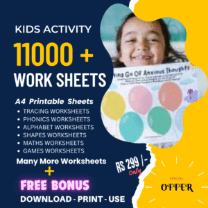 11,000 Printable Kids Worksheet
