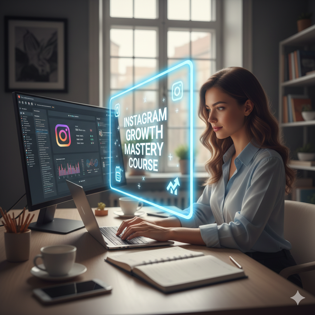 INSTAGRAM GROWTH MASTERY COURSE