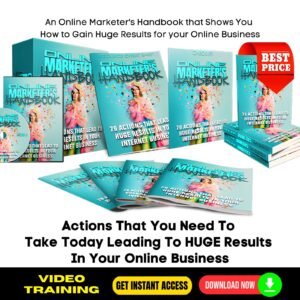 Online Marketer's Handbook Upgrade Package - Video Course