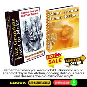 Grandma & Mom’s Recipes -Bundle (eBooks)